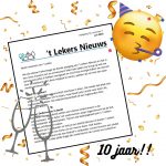 10 jaar 't Lekers Nieuws