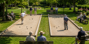 21 juni – Opening jeu-de-boules banen